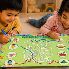 Bakiau Hindu Mythology Busy Book Binder