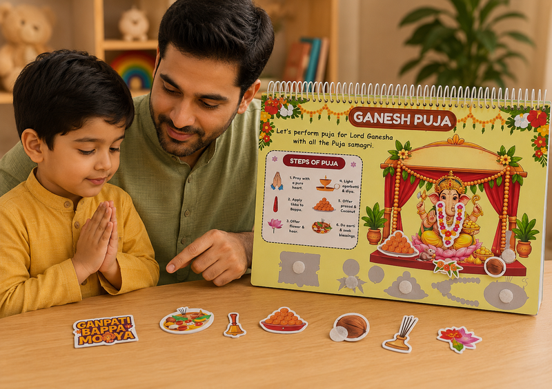 Bakiau Hindu Mythology Busy Book Binder