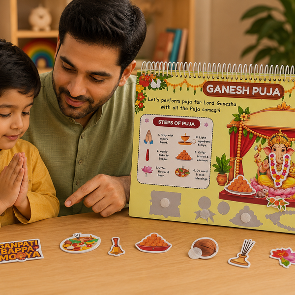 Bakiau Hindu Mythology Busy Book Binder