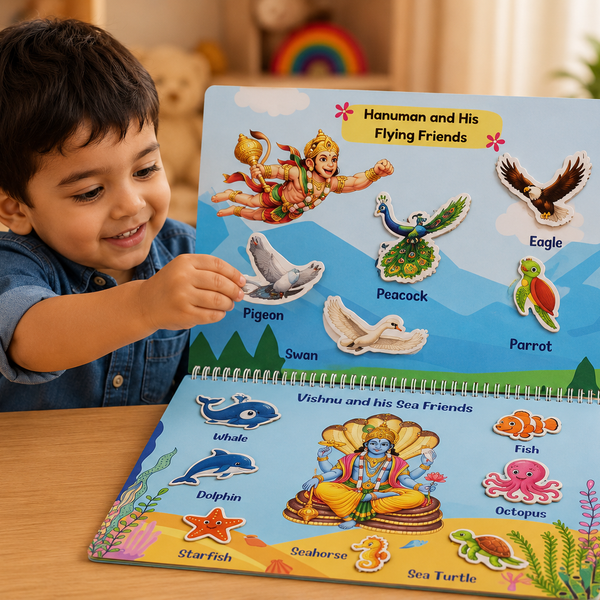 Bakiau Hindu Mythology Busy Book Binder