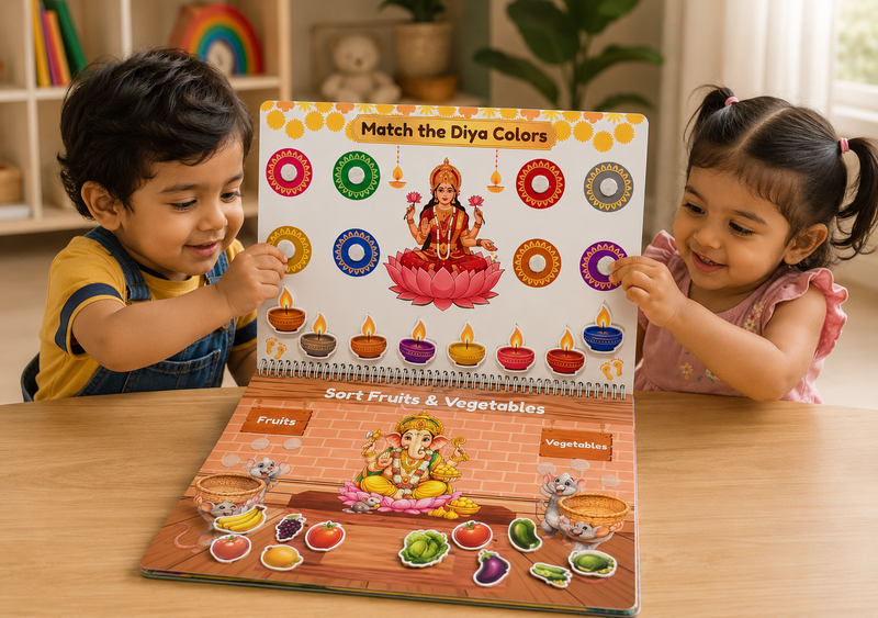 Bakiau Hindu Mythology Busy Book Binder