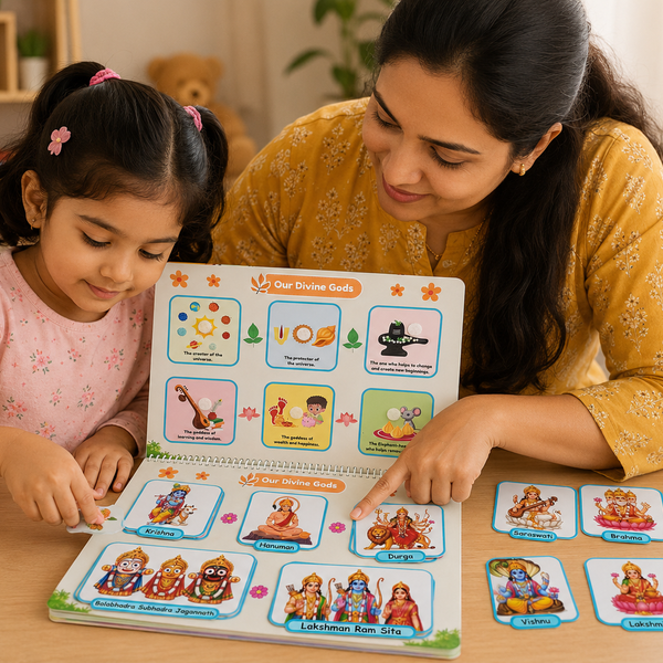 Bakiau Hindu Mythology Busy Book Binder