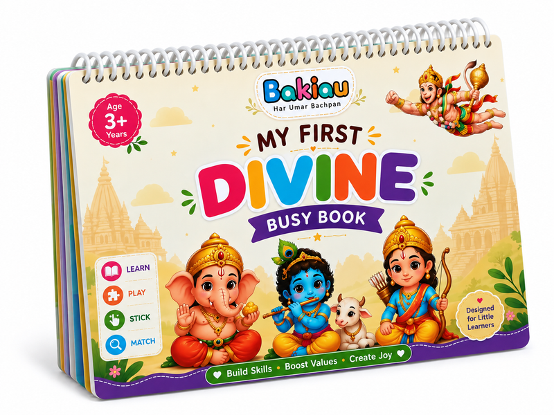 Bakiau Hindu Divine Busy Book Binder