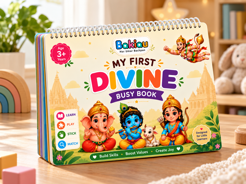 Bakiau Hindu Divine Busy Book Binder
