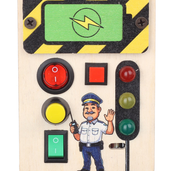 Personalised Bakiau Busy Board Mini Traffic Master